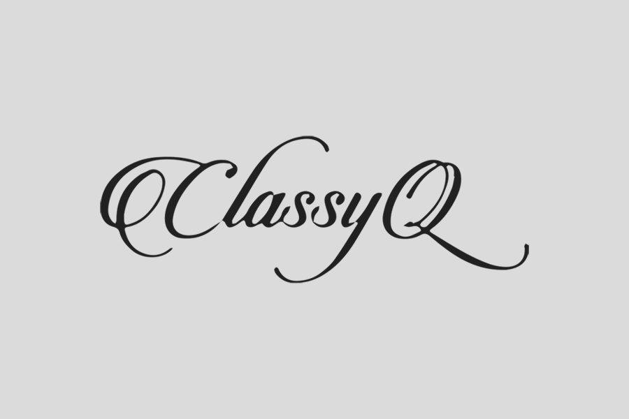 Classy Q logo black and white