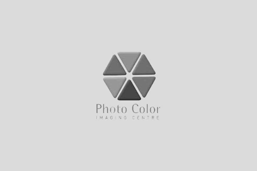 photo colour black and white logo